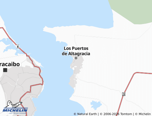 MICHELIN-Landkarte Los Puertos de Altagracia - ViaMichelin