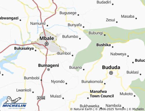 MICHELIN Bumboi map - ViaMichelin