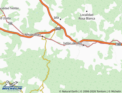 Mappa MICHELIN Localidad Zoatlán - ViaMichelin