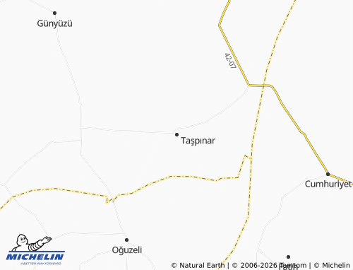 MICHELIN Taşpınar map - ViaMichelin