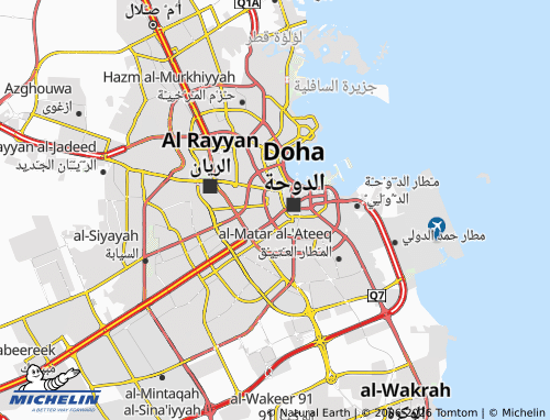 Mapa MICHELIN Fareej Bin Mahmoud 23 - ViaMichelin