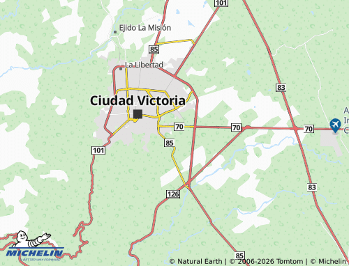 Mappa MICHELIN Paseo de Los Olivos - ViaMichelin