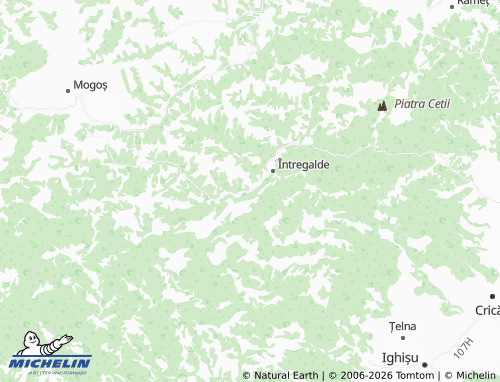 Carte MICHELIN Ivăniș - ViaMichelin