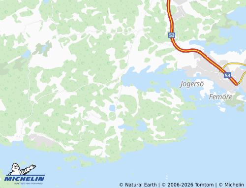 MICHELIN Buskhyttan map - ViaMichelin