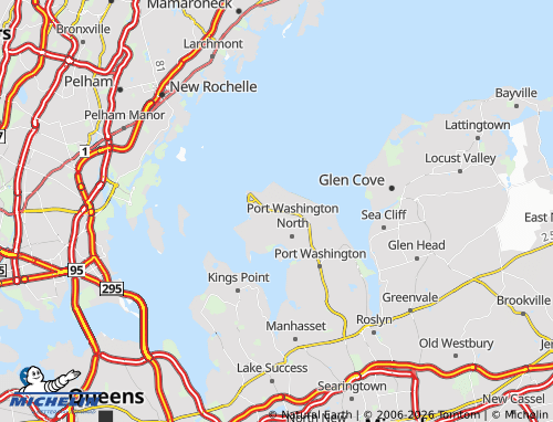 Mappa MICHELIN Sands Point - ViaMichelin