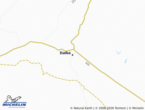 Mappa MICHELIN Itaíba - ViaMichelin