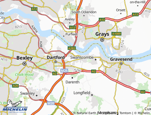 MICHELIN Stone map - ViaMichelin