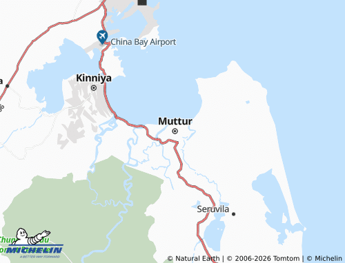 MICHELIN Thahanagar map - ViaMichelin