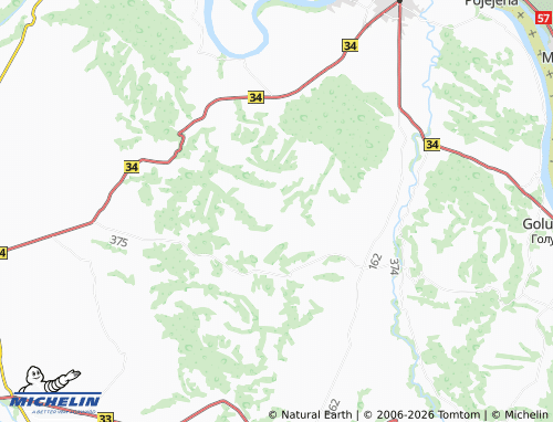 Mapa MICHELIN Desine - ViaMichelin
