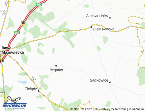 Carte MICHELIN Annosław - ViaMichelin