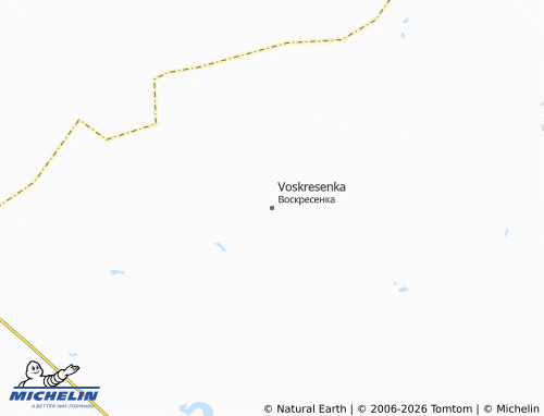 MICHELIN-Landkarte Voskresenka - ViaMichelin