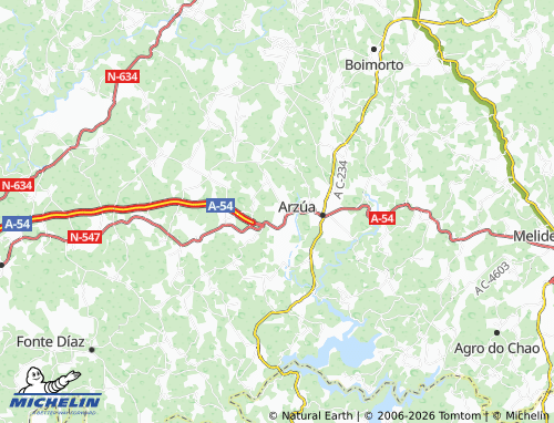 MICHELIN-Landkarte Cortobe - ViaMichelin