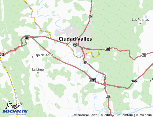 MICHELIN Tampaya map - ViaMichelin