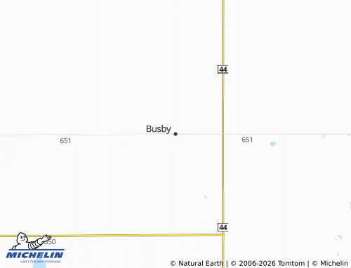 Mapa MICHELIN Busby - ViaMichelin