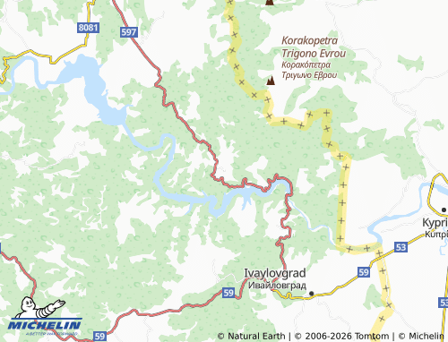 Mappa MICHELIN Kamilski dol - ViaMichelin