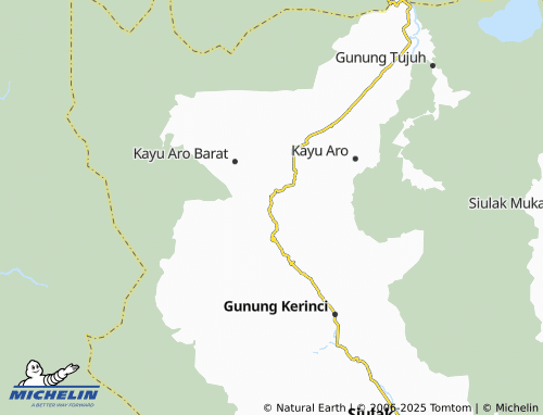 MICHELIN Bedeng Delapan map - ViaMichelin