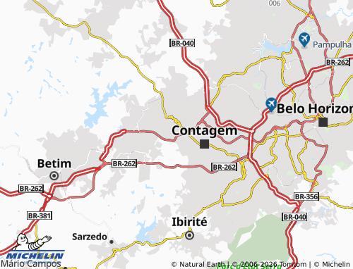 Mappa MICHELIN Santa Terezinha - ViaMichelin