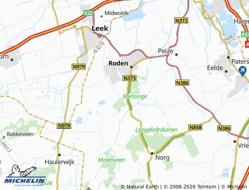 MICHELIN Roderesch map - ViaMichelin