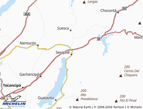 Mappa MICHELIN Sesquilé - ViaMichelin