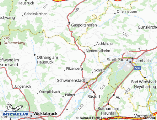 Carte MICHELIN Windham - ViaMichelin
