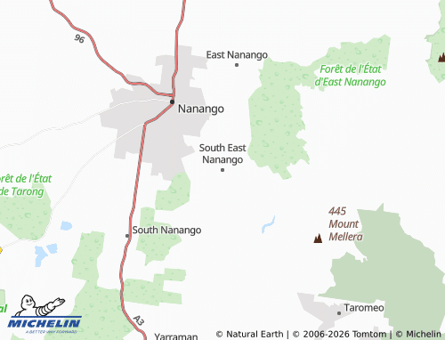 Mapa MICHELIN South East Nanango - ViaMichelin