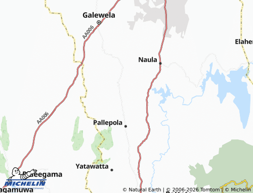 MICHELIN Kosgolla2 map - ViaMichelin