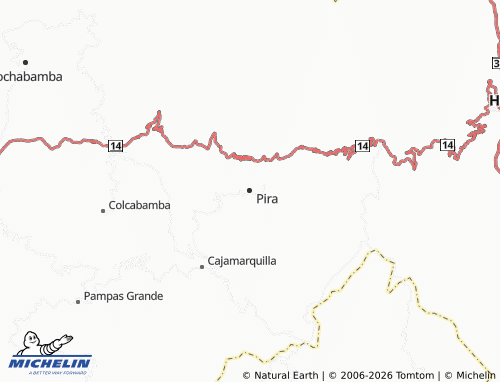 MICHELIN Pira map - ViaMichelin
