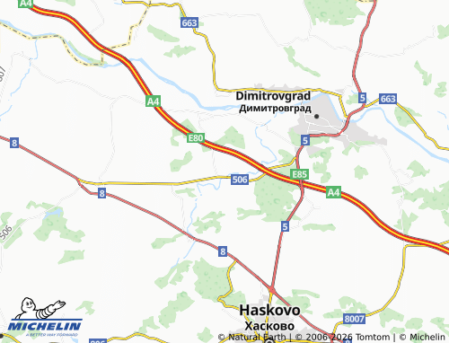 Mappa MICHELIN Dobrich - ViaMichelin