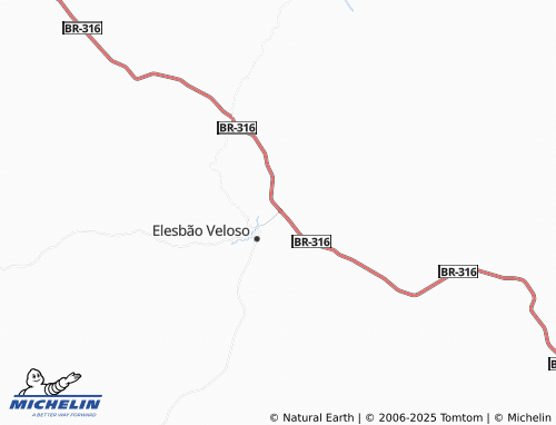 MICHELIN Várzea Alegre map - ViaMichelin