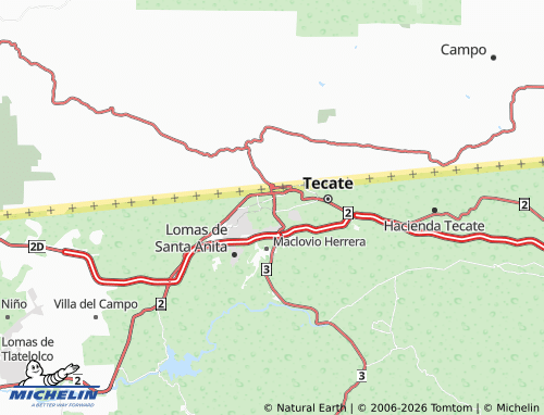 MICHELIN San Fernando map - ViaMichelin