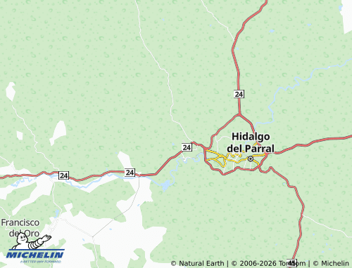 Mapa MICHELIN Posadeho - ViaMichelin