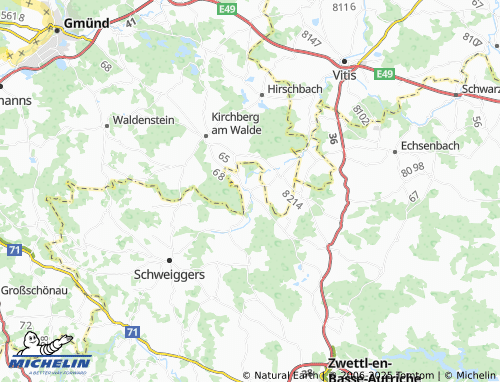 MICHELIN Limbach map - ViaMichelin