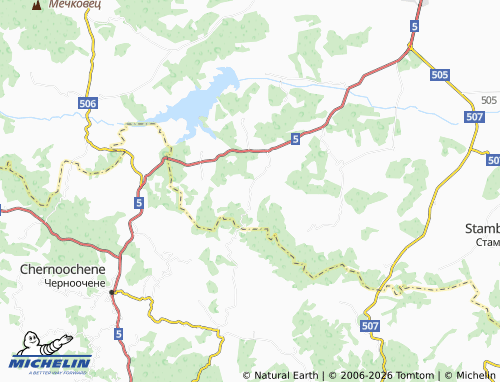 Mapa MICHELIN Zornitsa - ViaMichelin