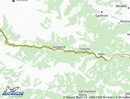 Mapa MICHELIN Rore - ViaMichelin
