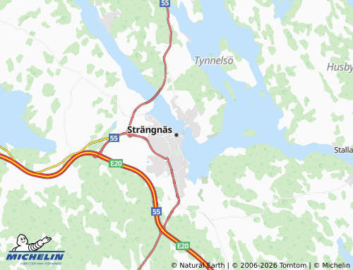 MICHELIN-Landkarte Strängnäs - ViaMichelin