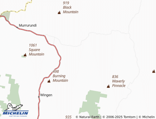 MICHELIN Sandy Creek map - ViaMichelin