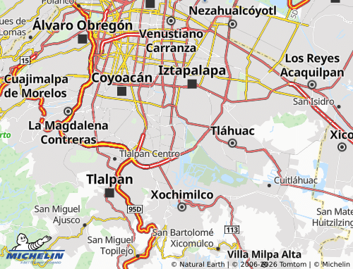 MICHELIN Cafetales I map - ViaMichelin
