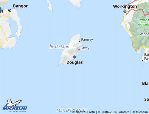 Carte MICHELIN Douglas - ViaMichelin