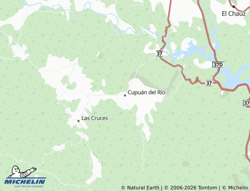 Mapa MICHELIN Cupuán del Río - ViaMichelin