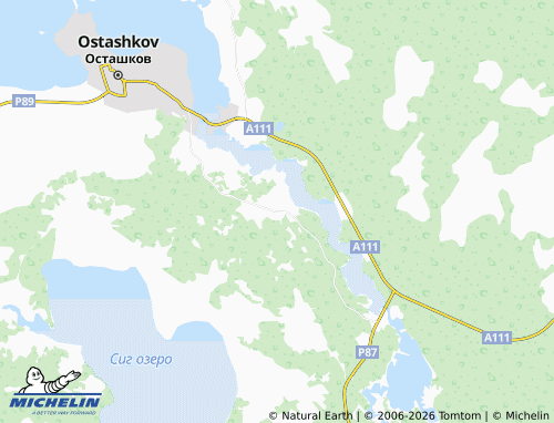 Carte MICHELIN Sigovka - ViaMichelin