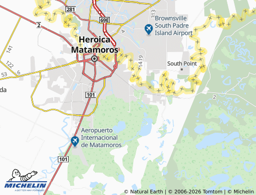 MICHELIN México map - ViaMichelin