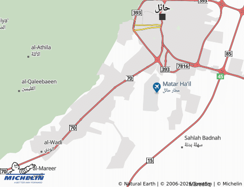 MICHELIN-Landkarte al-Naqrah Qafar - ViaMichelin
