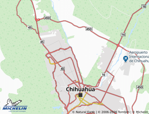 MICHELIN Real de Potreros Etapa III map - ViaMichelin