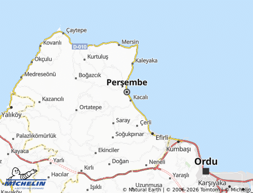 MICHELIN Hamidiye map - ViaMichelin