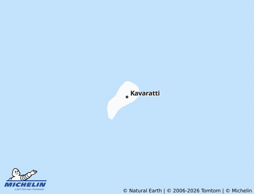 Carte MICHELIN Kavaratti - ViaMichelin