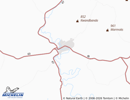 Mapa MICHELIN Tinis - ViaMichelin