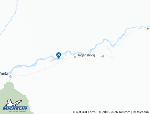MICHELIN Hagensborg map - ViaMichelin
