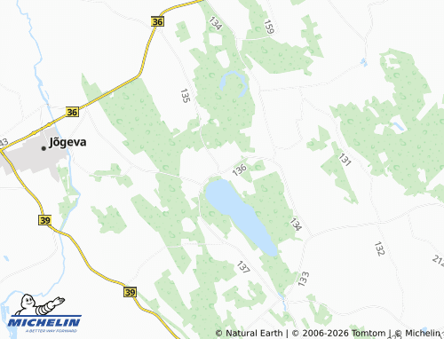 Mapa MICHELIN Kuremaa - ViaMichelin