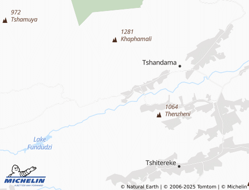 MICHELIN Thongwe map - ViaMichelin