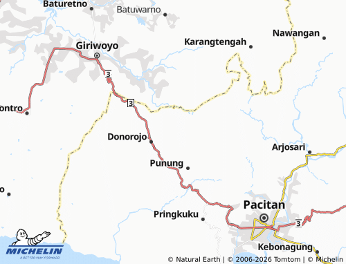 Mapa MICHELIN Mantren - ViaMichelin